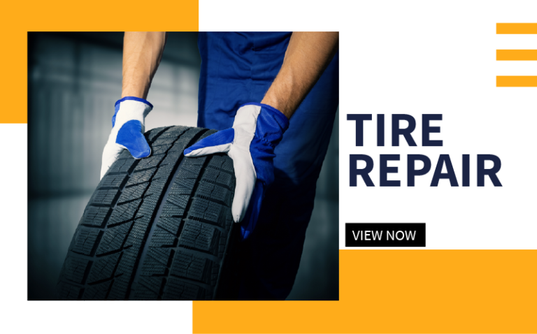 Truck tech rolling in a replacement tire.